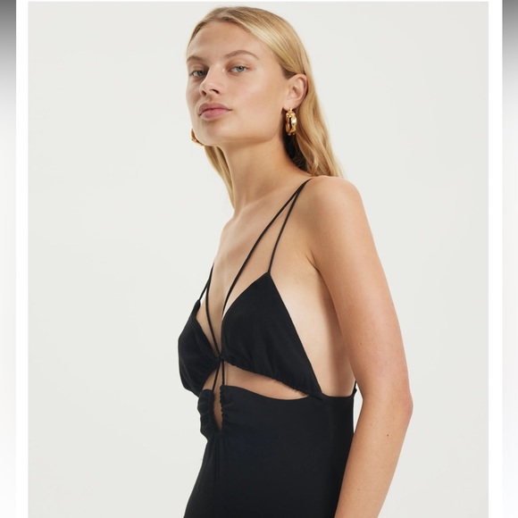 THIRD FORM ring out slip dress in black size XS (US 2) - Picture 5 of 8